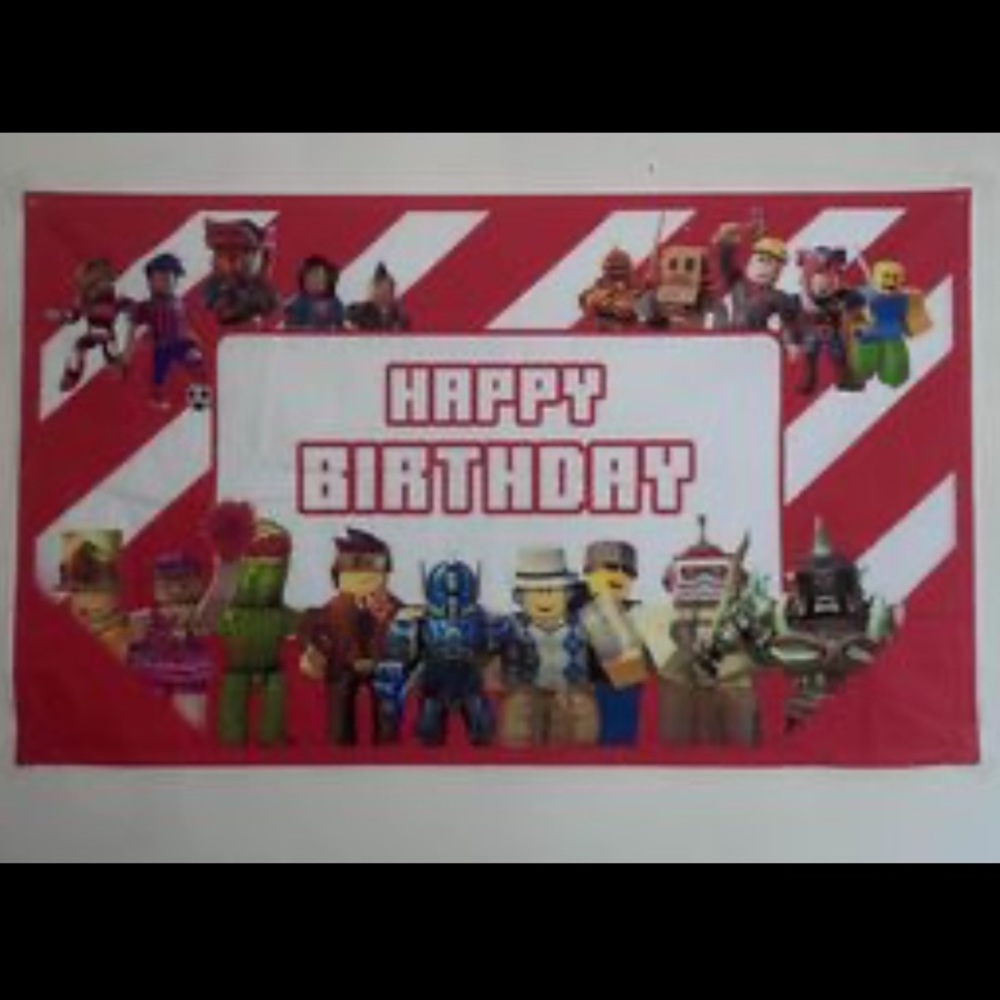 Roblox party supplies